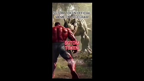 RED HULK VS REX | 💪 $GTOM IS RED HULK, ANGRY ABOUT INFLATION, PLAY THE GAME ON TELEGRAM