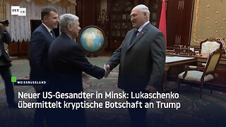 Neuer US-Gesandter in Minsk: Lukaschenko übermittelt kryptische Botschaft an Trump