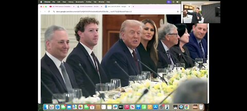 TRUMP, GATES AND ZUCKERBERG DINE TOGETHER