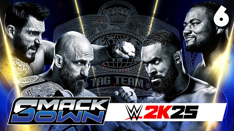 WWE 2K25 Smackdown March 14 - Match 6: The Street Profits are 2X Champs!