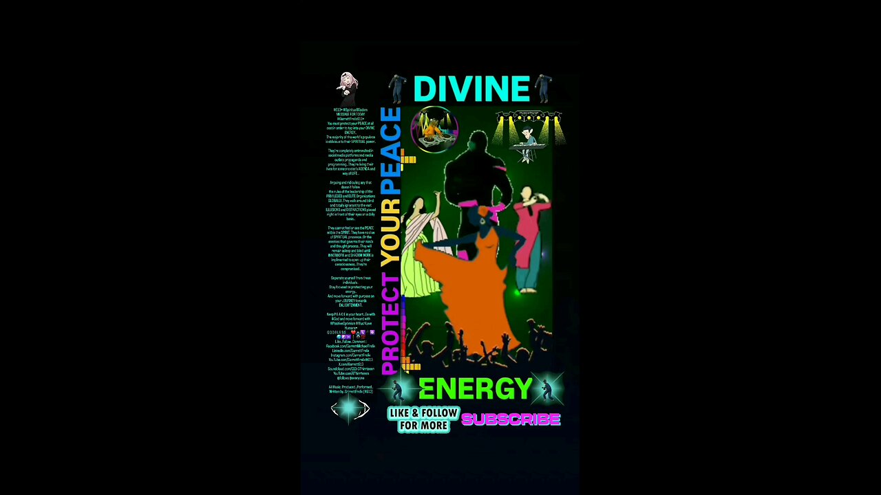 ▪︎DIVINE ENERGY/PROTECT YOUR PEACE▪︎