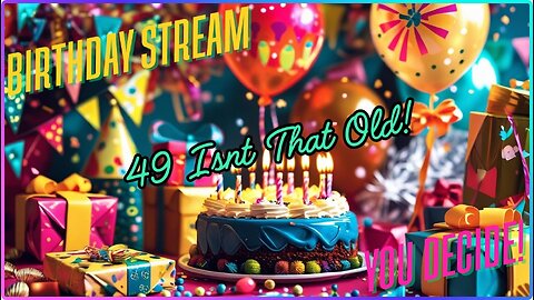 Birthday Stream! An Hour In YouTube Where You Decide, Then Rumble To Play Music Videos!