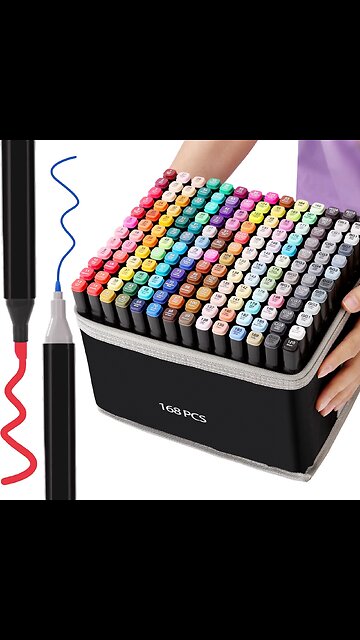 Deli 30/40/60/80 Colored Markers Pen Set