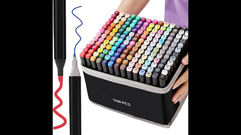 Deli 30/40/60/80 Colored Markers Pen Set