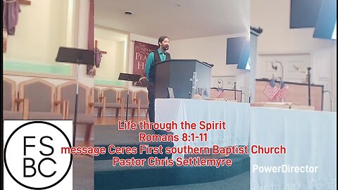 Life through the Spirit Romans 8:1-11 Ceres First southern Baptist Church Pastor Chris Settlemyre