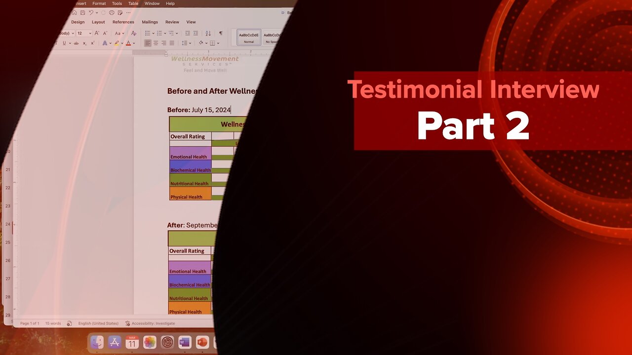 Testimonial Video Part 2