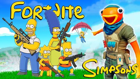 Fortnite x The Simpsons Livestream