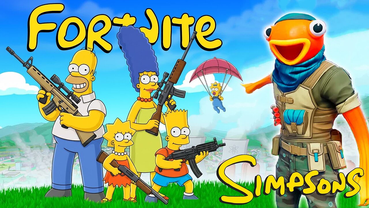 Fortnite x The Simpsons Livestream