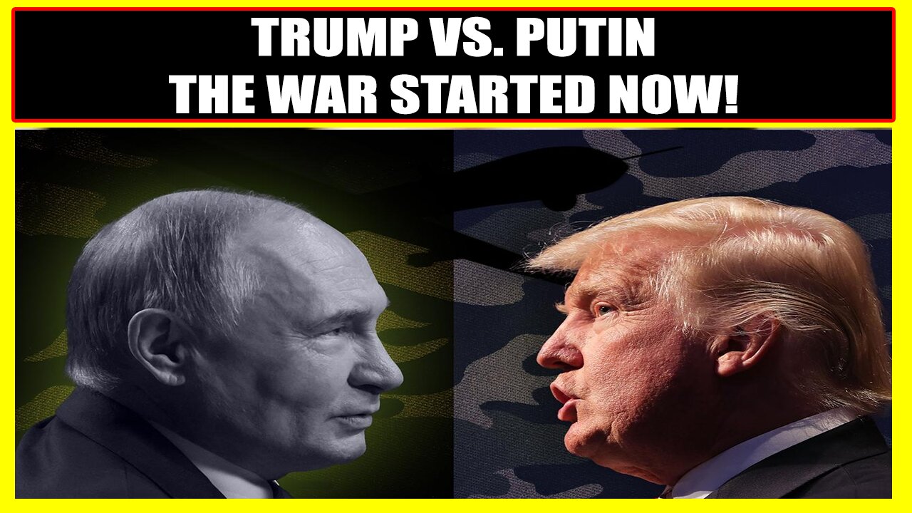 National Emergency Warning 7/15/2025 — TRUMP VS PUTIN! THE WAR STARTED NOW