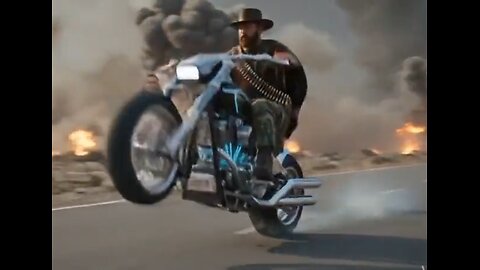 WATCH FOR MOTORCYCLES ... and horse power. 🐎