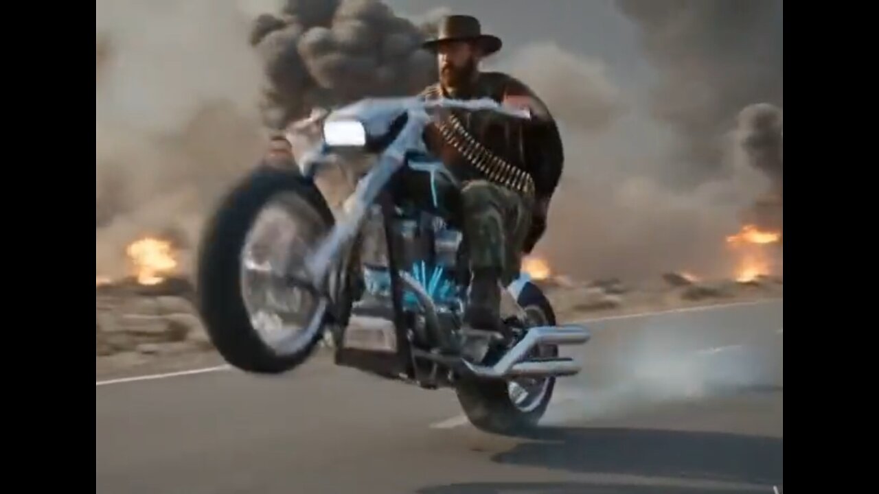 WATCH FOR MOTORCYCLES ... and horse power. 🐎