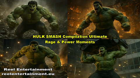 HULK SMASH Compilation Ultimate Rage & Power Moments