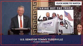 Senator Tuberville Speaks on Senate Floor Against Islamic Terrorists and Somalian Fraud in Minnesota