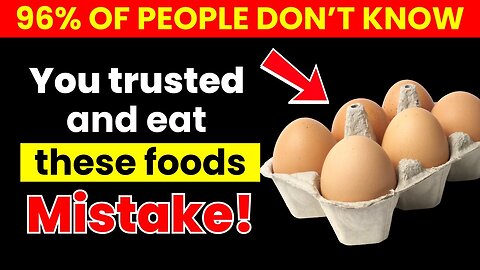 5 Healthy Foods That Are Making You SICK Eat This Instead