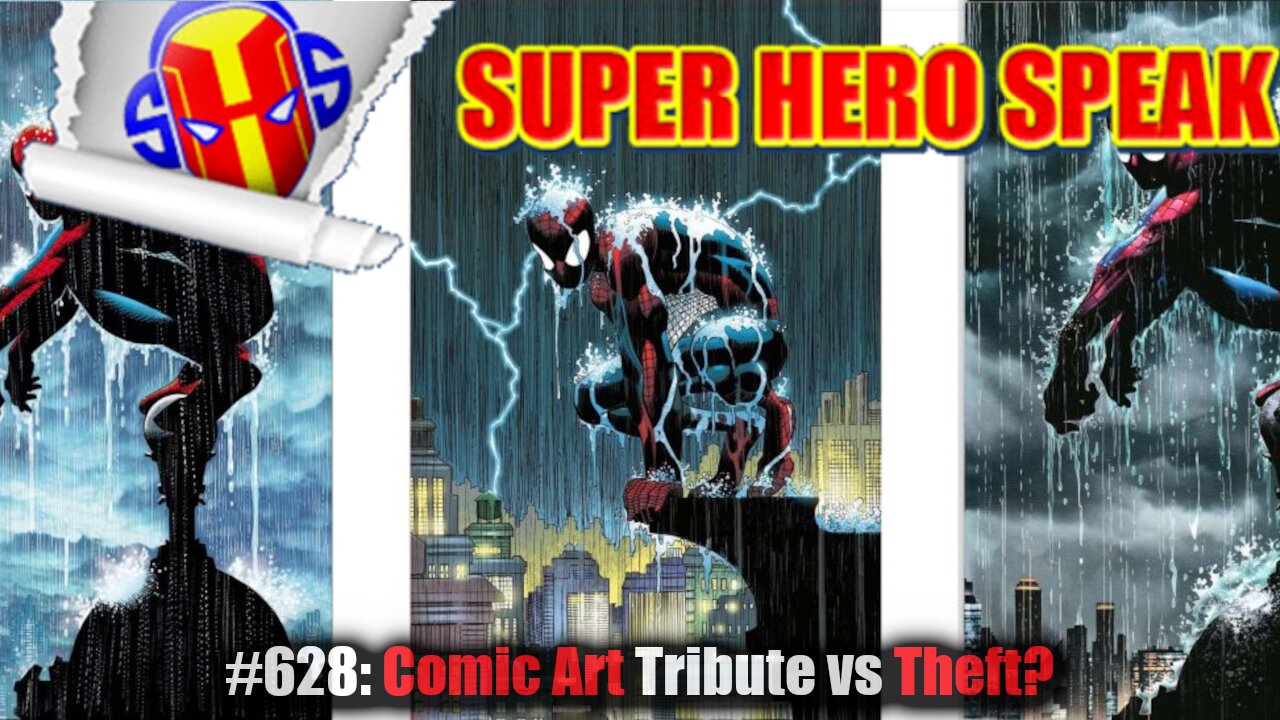 #628: Comic Art Tribute vs Theft?