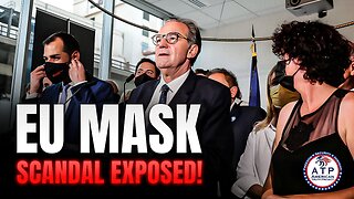 EU LAWMAKERS CAUGHT ON CAMERA DITCHING MASKS WHILE CITIZENS WERE STUCK IN LONDON