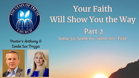 Your Faith Will Show You the Way- Part 2