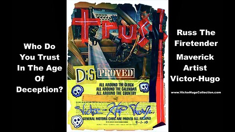 Victor Hugo Live With Russ The Firetender Who Do You Trust In The Age Of Deception