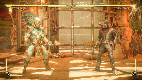 Kotal Kahn Vs Erron Black (Story Mode) - Mortal Kombat 11 (60FPS) - Kicchu Gaming