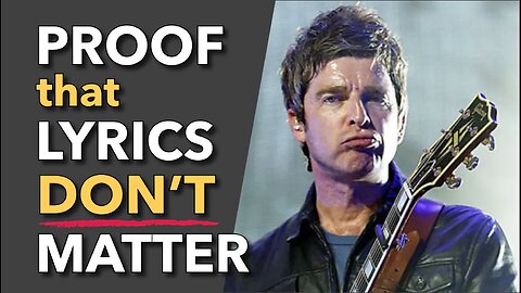 PROOF that Lyrics DON'T Matter