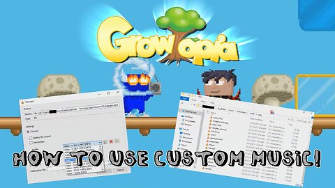 Growtopia: How to put your own music