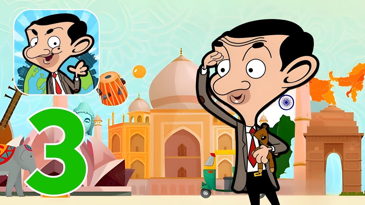 Mr Bean - Around the World - Gameplay Walkthrough | Part 3