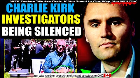 Charlie Kirk Insider Reveals Witnesses Are Being Killed, Investigators Scheduled For Assassination