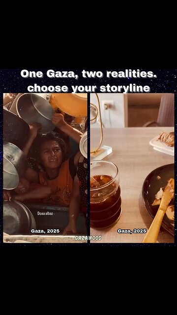 One Gaza - Two Storylines. Which one do you believe in?