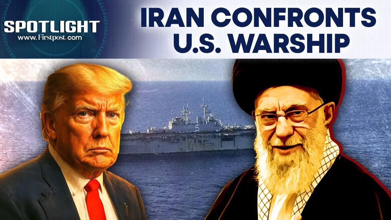 Iran Confronts US Naval Destroyer Near Territorial Waters in Gulf of Oman | Spotlight | N18G