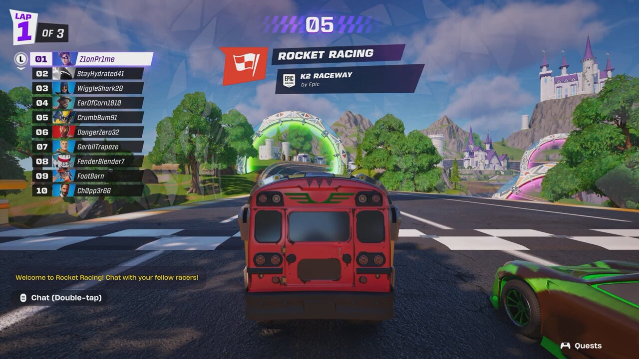 Rocket Racing with Robin