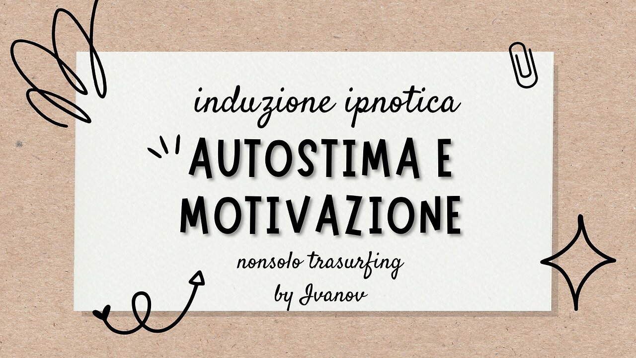 AUTOSTIMA induzioni