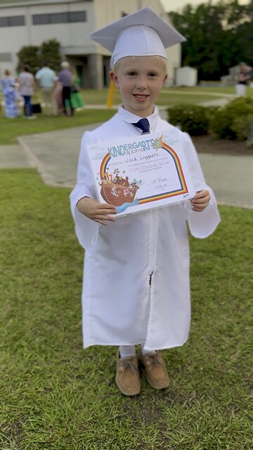 Grandson’s Kindergarten Graduation 2025