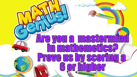 Quiz For Mathematicians