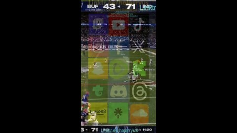 Pick 6 77 IND vs 43 BUF #AllMadden #Madden25 #NFLmadden #madden