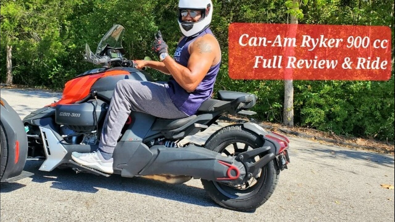 Can-Am Ryker 900 cc Full Review & Road Test | PERFECT TRICYCLE FOR BEGINNERS?