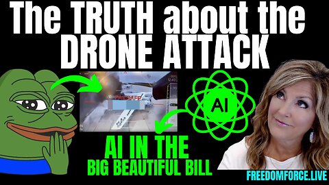 Truth about the DRONE ATTACK! AI in the BBB! Psalm 73 Tues 6PM CST 6-3-25