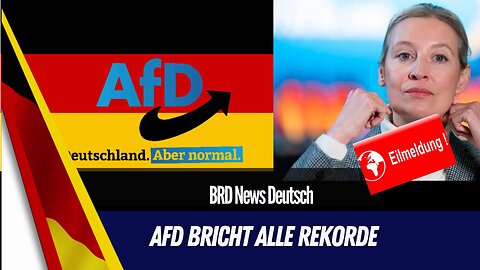 AfD erreicht historischen Höchstwert – Mainsteam Politiker stehen unter Schock.