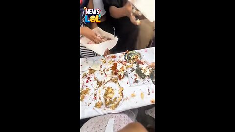 CAKE CHAOS: When Free Dessert Goes TERRIBLY WRONG! 😱