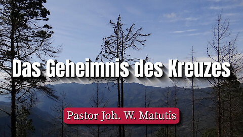 Das Geheimnis des Kreuzes