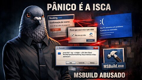 📰BSOD do Mal: A “Tela Azul” Virou Golpe e Até o TI Pode Cair Nessa