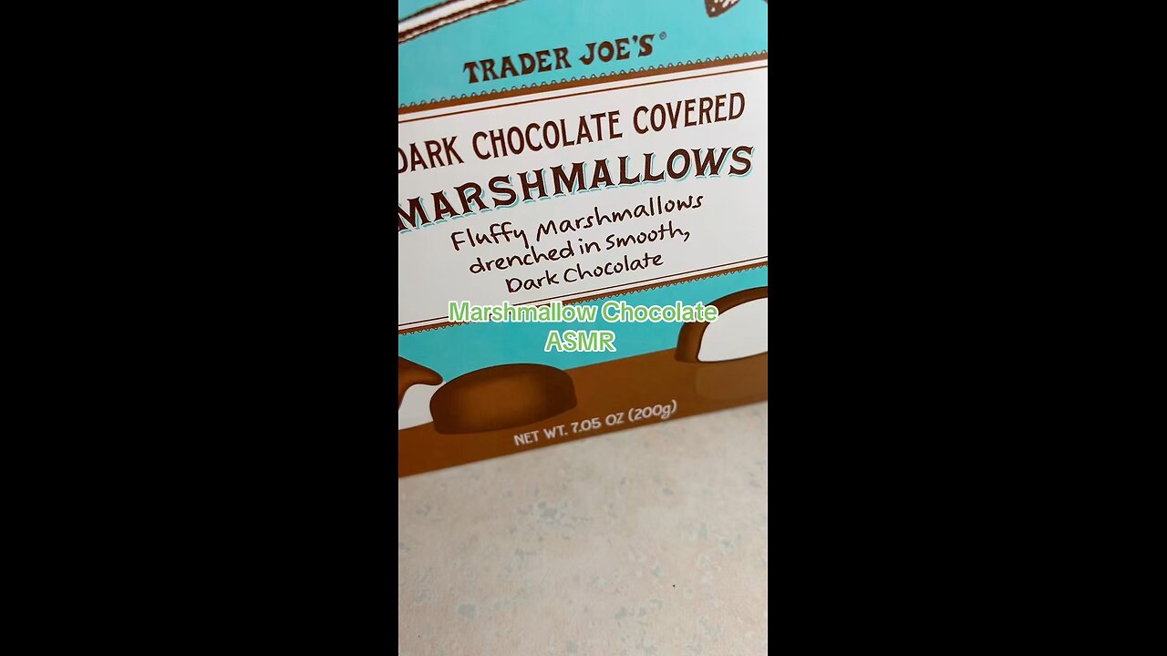ASMR CHOCOLATE MARSHMELLOW