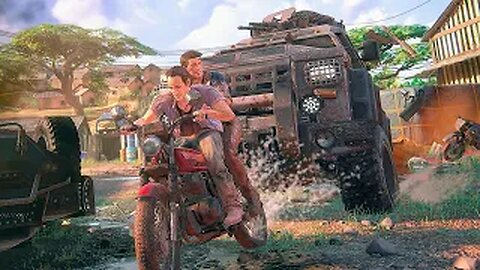 UNCHARTED 4 Remastered | Epic Chase Scene in Stunning 4K [PS5 Pro]