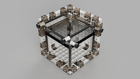 Cartesian Screw Arm 3D Printer/CNC/Laser (Fully Enclosed)