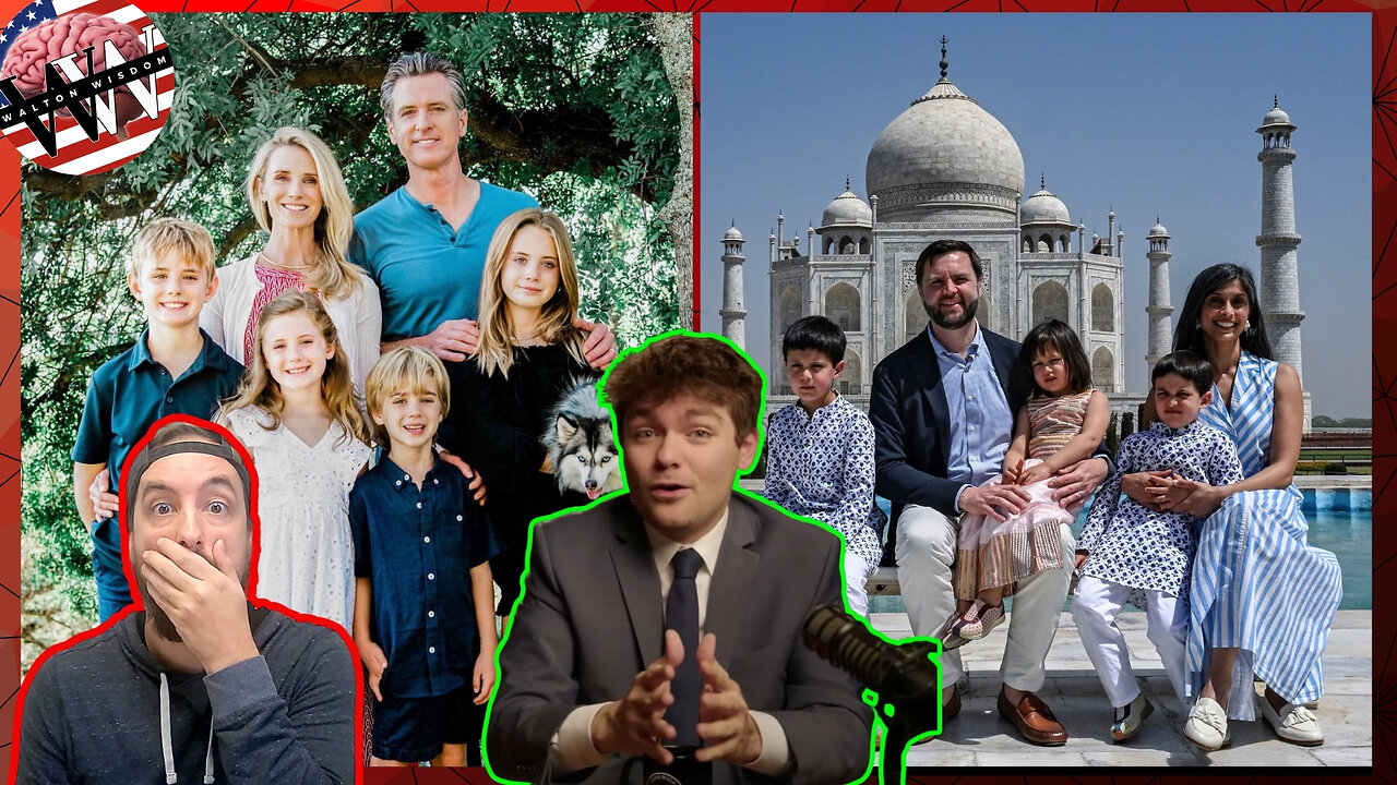 Nick Fuentes HILARIOUS Opening on JD Vance and Gavin Newsom