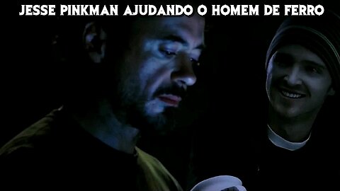 Jesse Pinkman de Breaking Bad ajudando o Homem de ferro