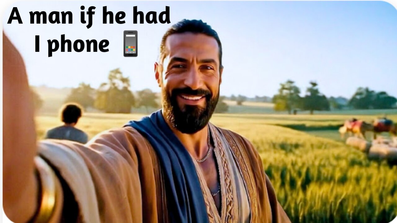 If he had I phone 📱🤳
