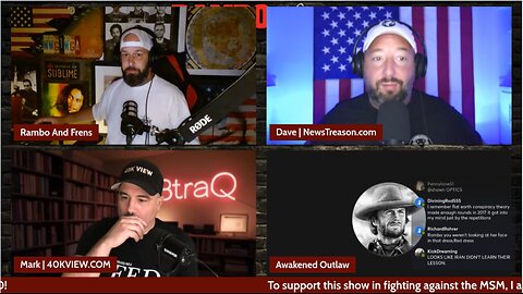 Joe Rambo & Dave w/ Awakened Outlaw, Mark, Abs1776, DC Lidstone: Situation Update! - 7/17/25