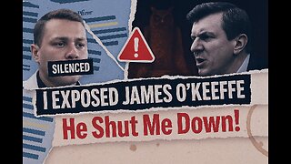 James O’Keefe Exposed: Tried to Silence Pfizer Whistleblower Justin Leslie in LIVE Confrontation