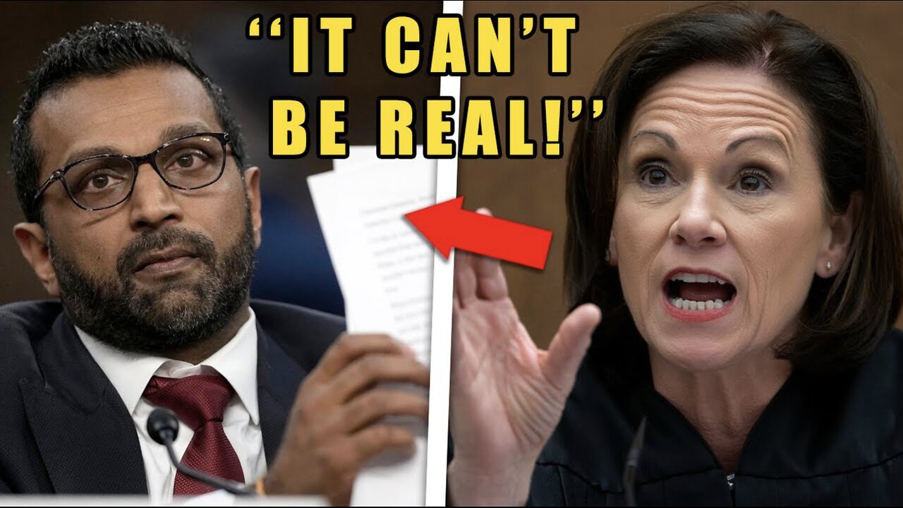 Judge Demands Kash Patel Reveal His Sources — He Holds Up a Declassified Memo with Her Name On It
