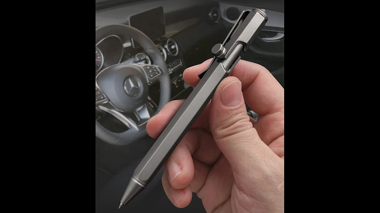 Tactical Titanium Alloy Self-defense Signature Pen